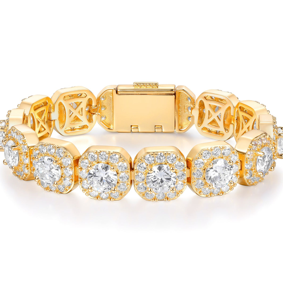Iced Out Cuban Tennis Bracelet