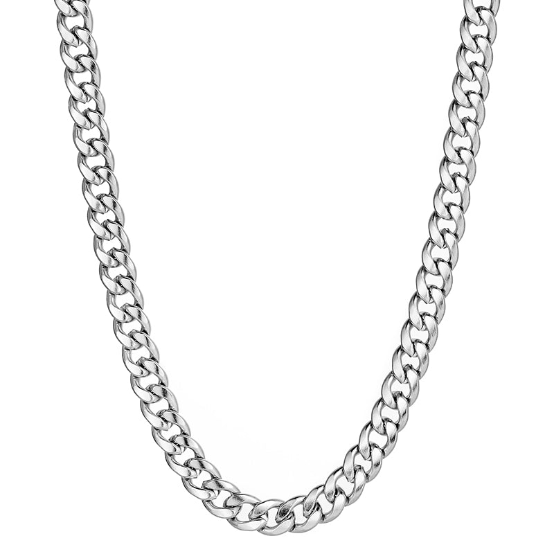 Titanium steel Cuban necklace