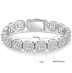 Iced Out Cuban Tennis Bracelet