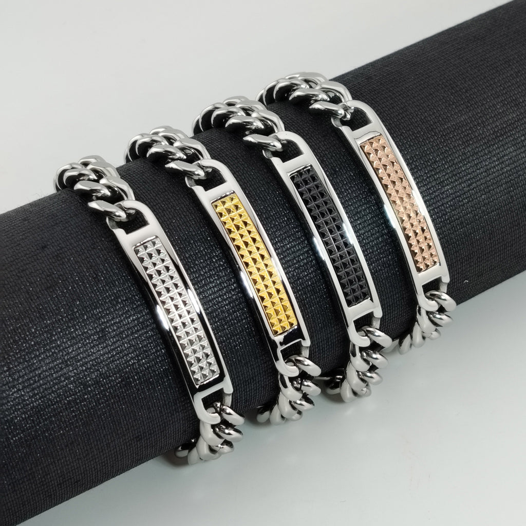 Mens Cuban Chain Bracelet