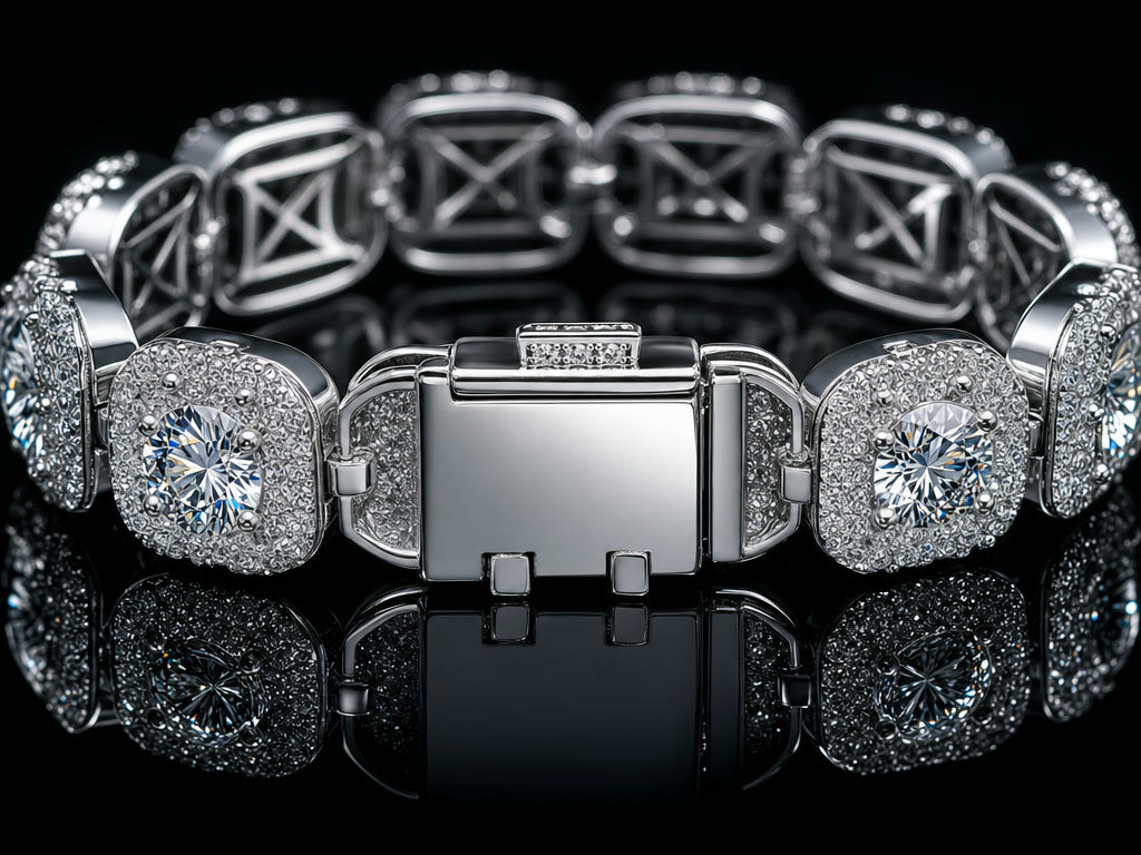 Iced Out Cuban Tennis Bracelet